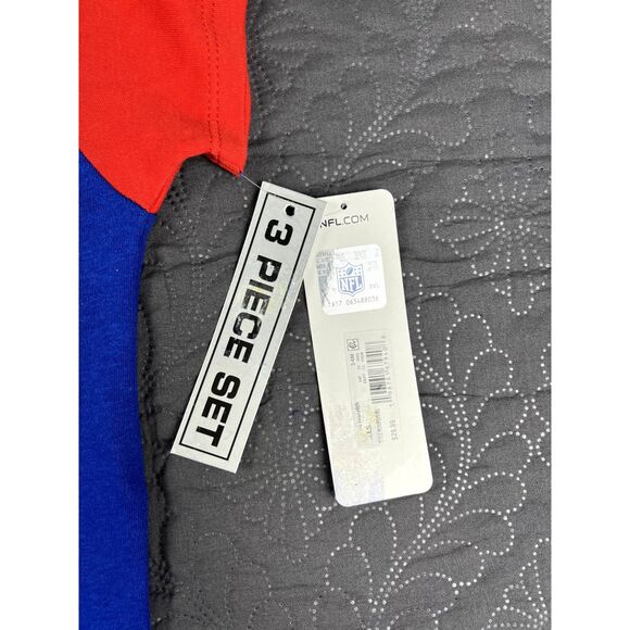 NFL Buffalo Bills Infant Boys' 3pk Bodysuit Kidcore Fans Cute Sports SZ 3/6M:NWT - Picture 11 of 13